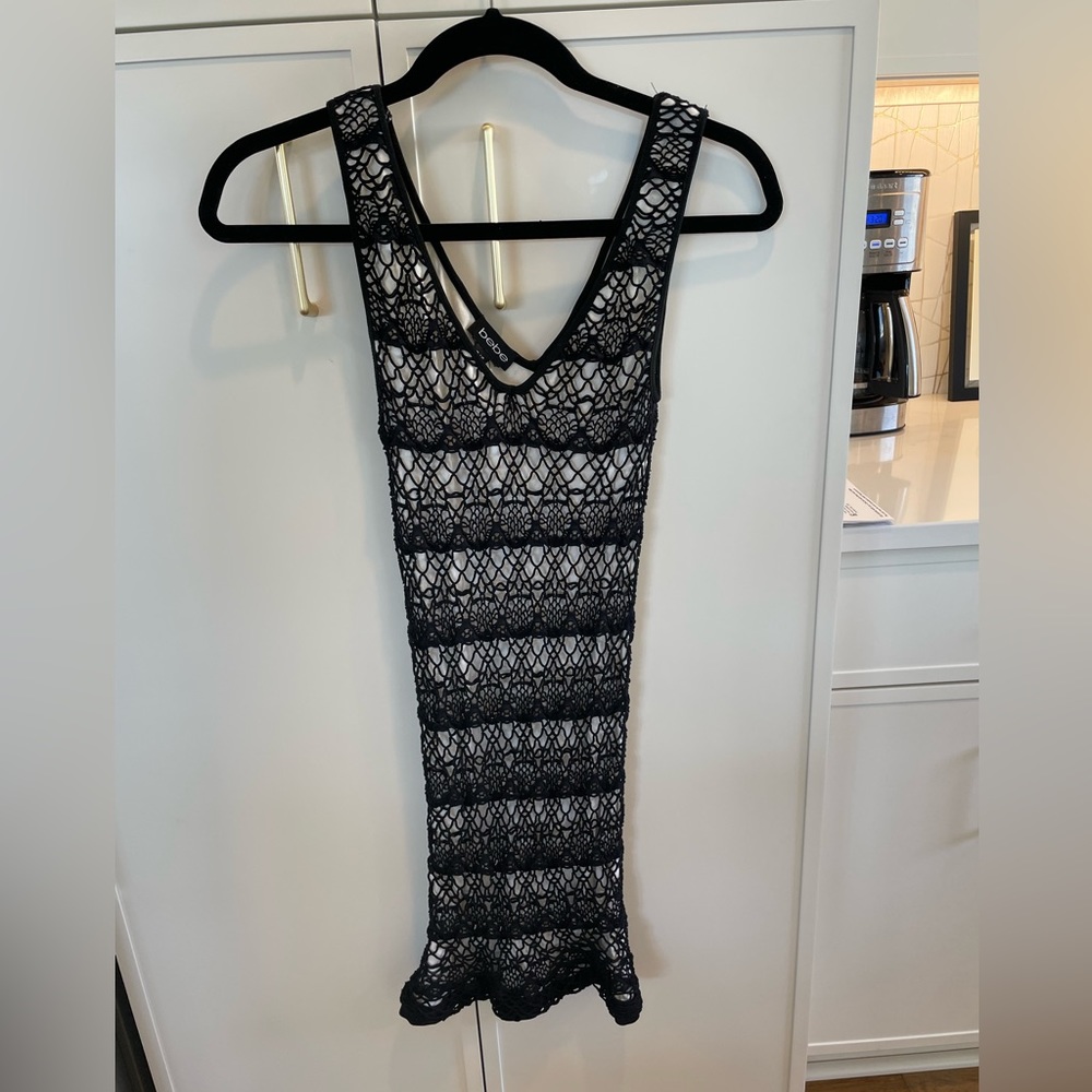 Bebe fitted body-con dress
